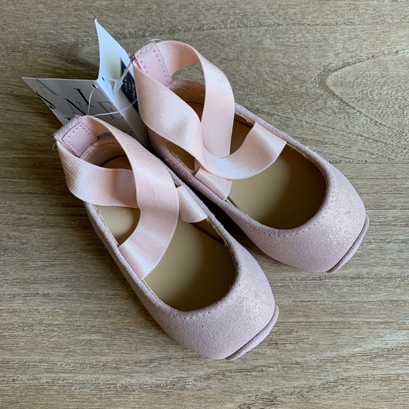 👧🏼NEW🎀 Shimmer Ballet Flats - Picture 3 of 7